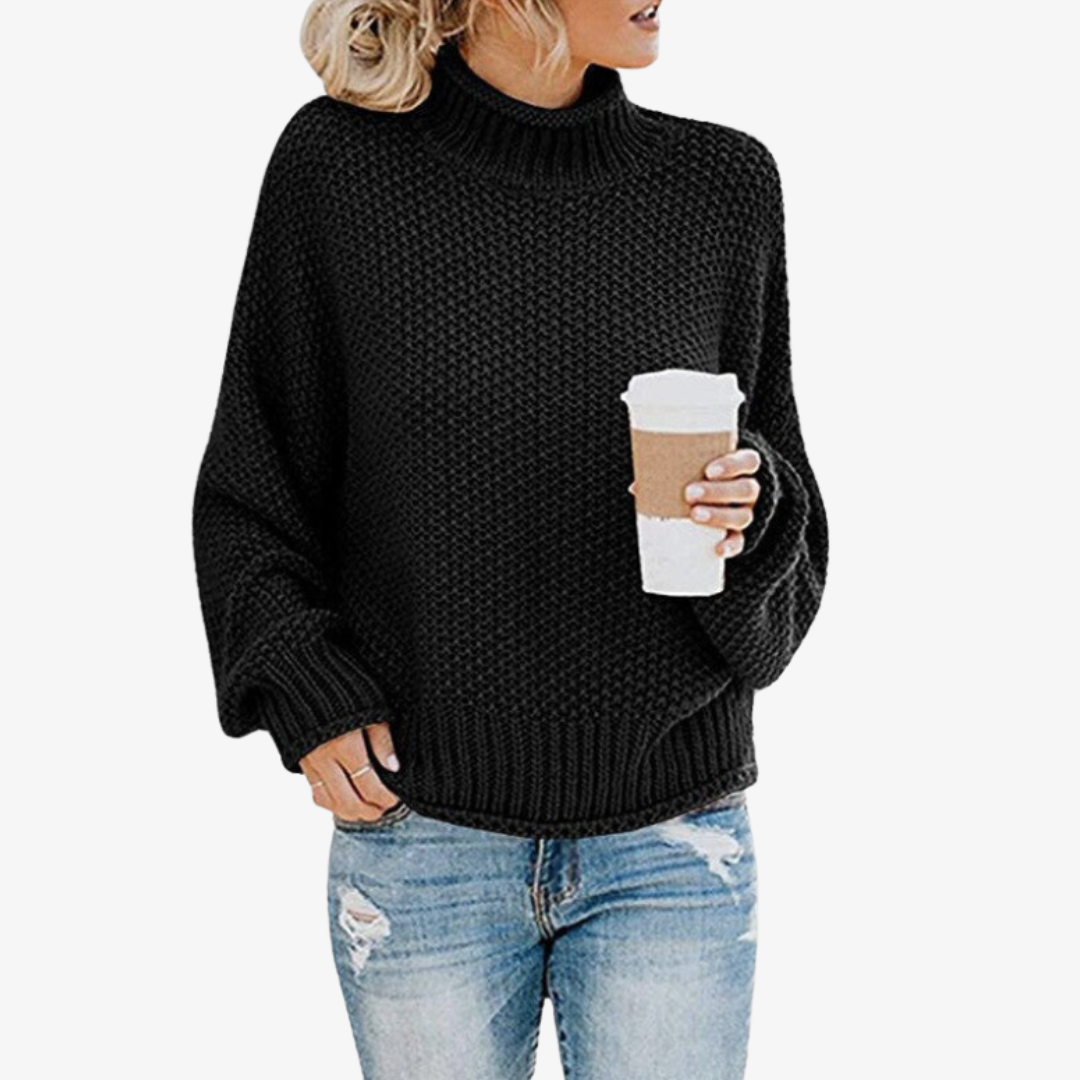 Hazel | Women’s Knit Turtleneck Sweater