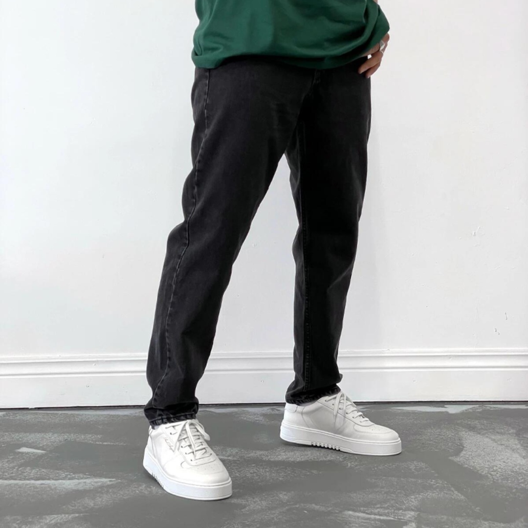 Junrey | Men’s Vintage Straight Wide Leg Jeans