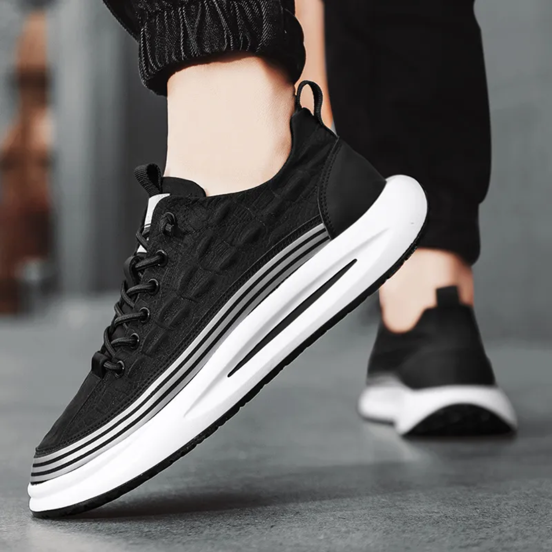 Steven | Men’s Scaled Fabric Sneakers