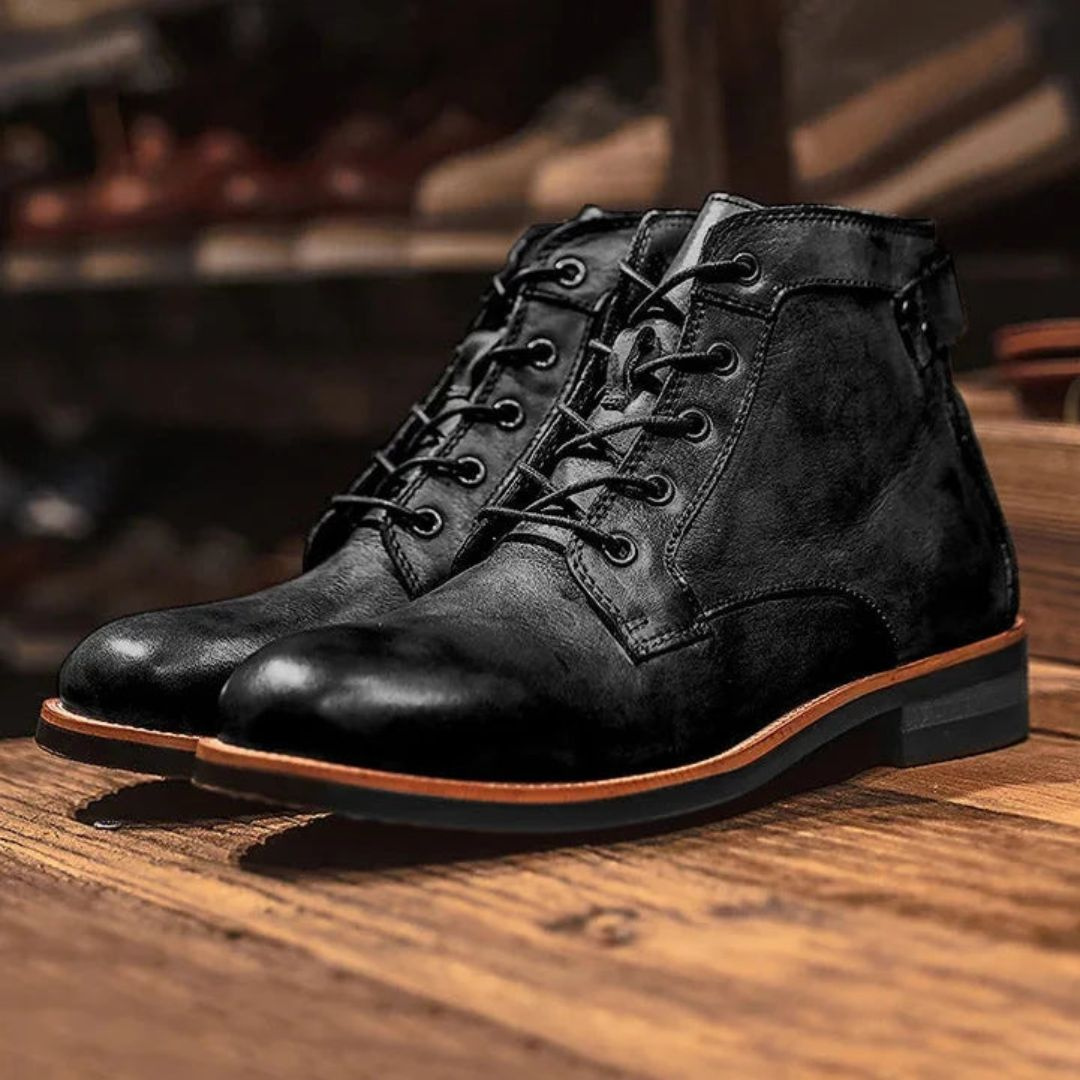 Mario | Men’s Leather Lace-Up Boots