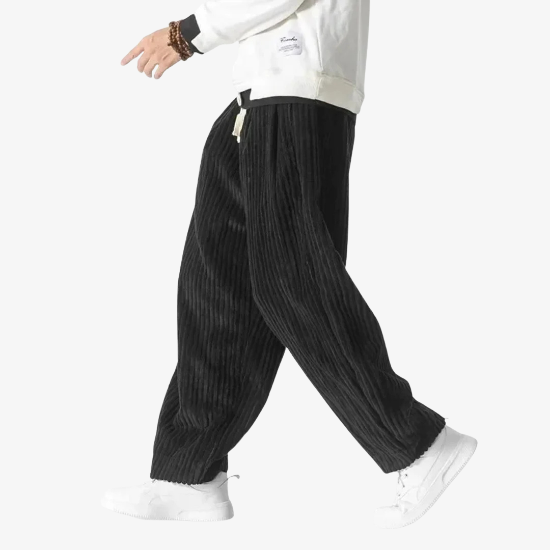 Victor | Men’s Wide-Leg Corduroy Pants