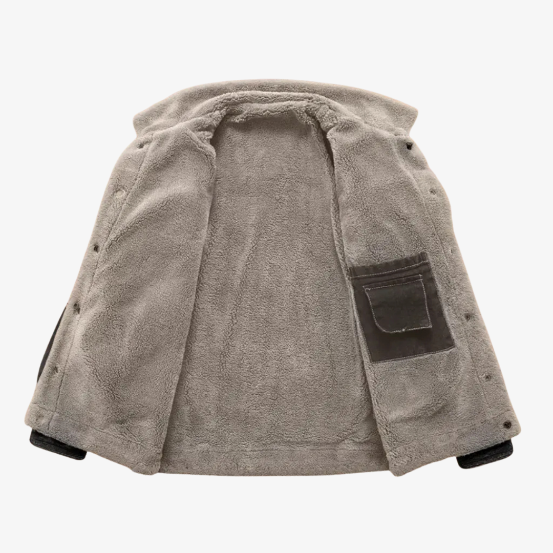 Theodore | Men’s Fleece-Lined Denim Jacket