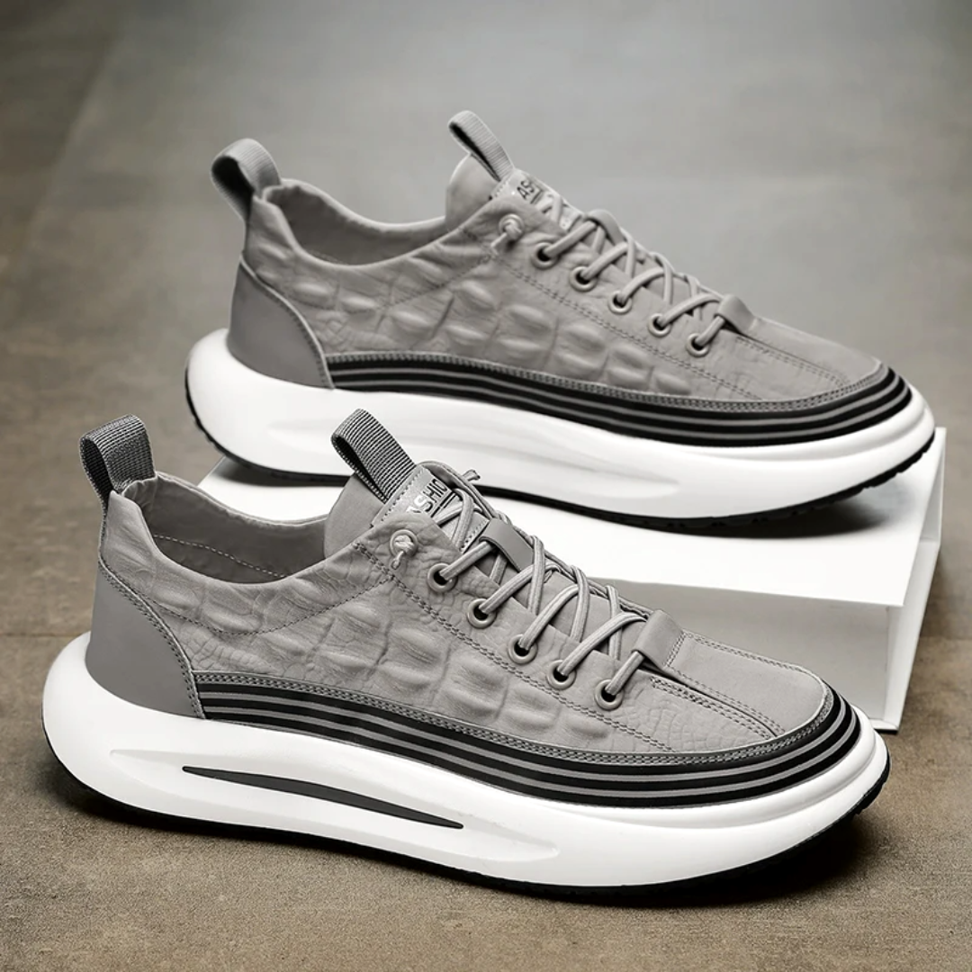 Steven | Men’s Scaled Fabric Sneakers