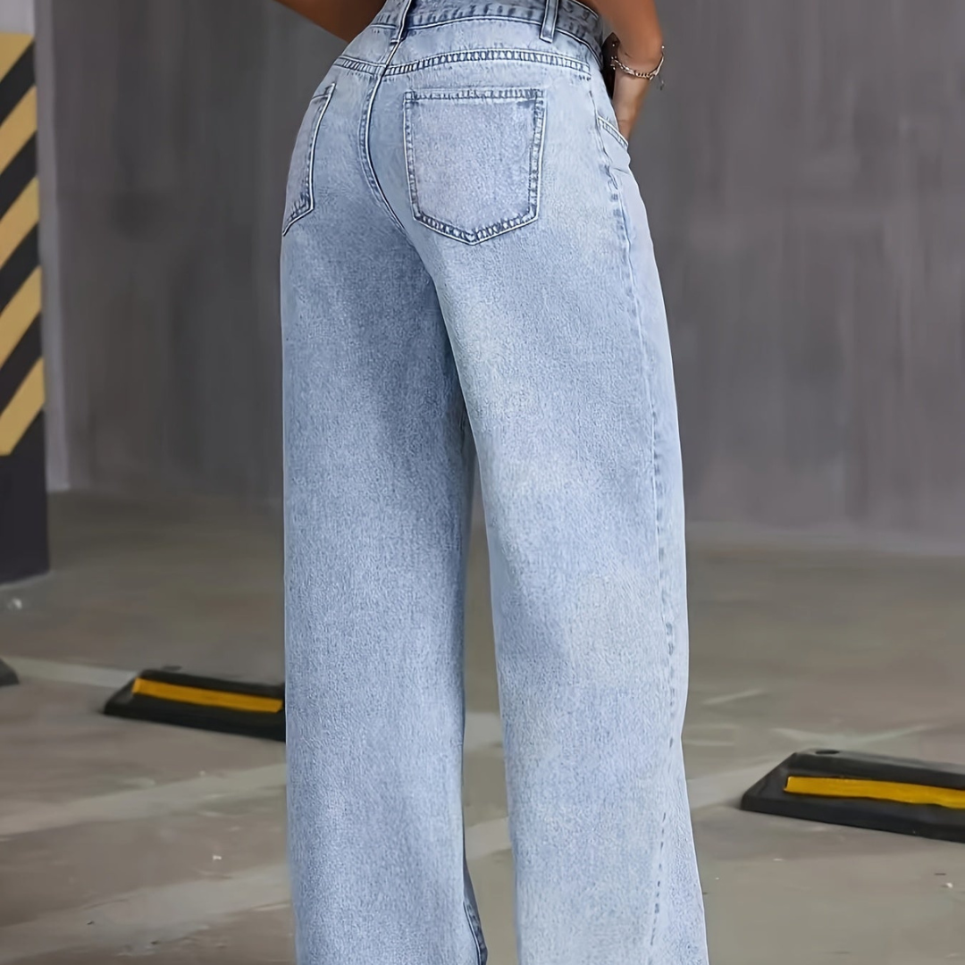 Sabrina | Women’s High-Waisted Wide-Leg Denim
