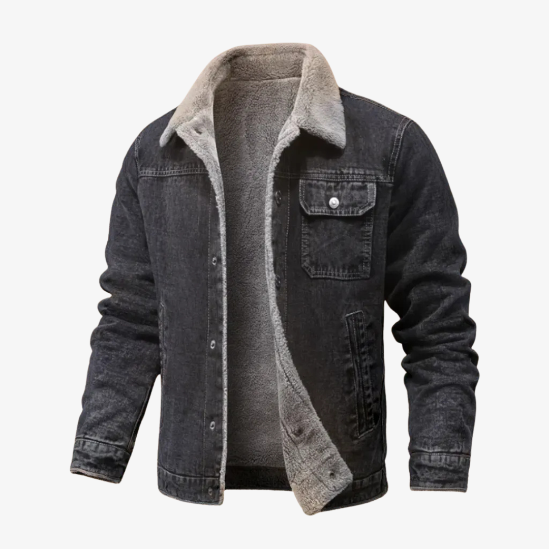 Theodore | Men’s Fleece-Lined Denim Jacket