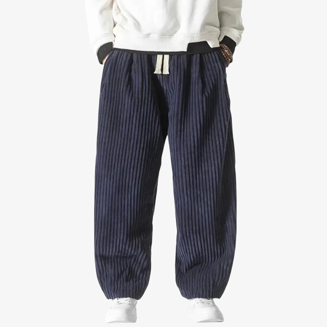 Victor | Men’s Wide-Leg Corduroy Pants