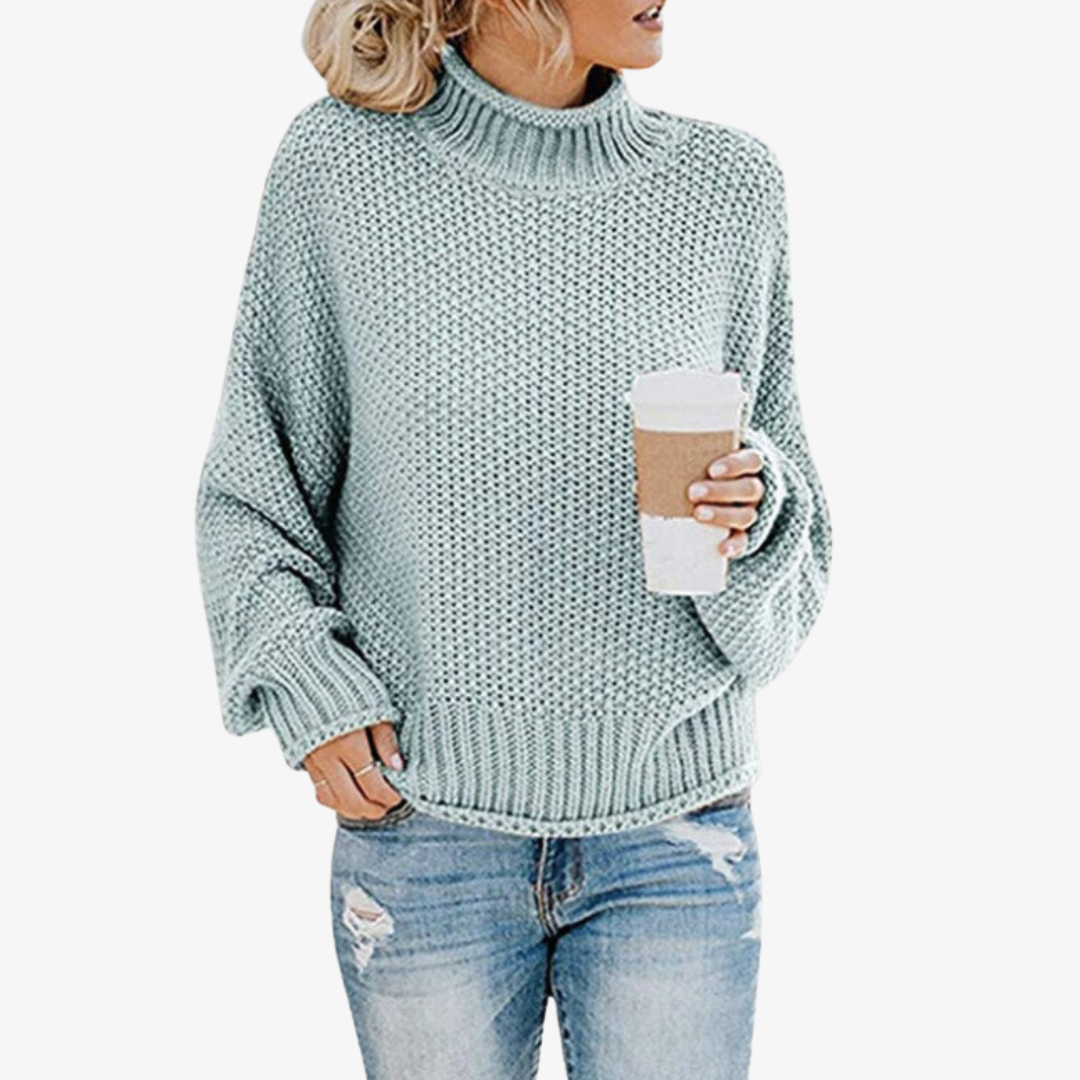 Hazel | Women’s Knit Turtleneck Sweater