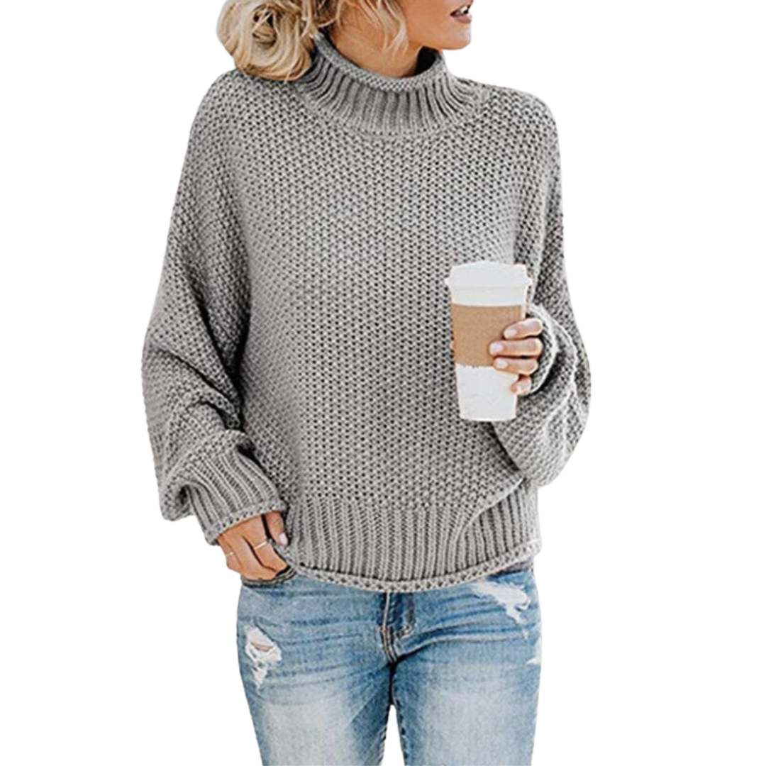 Hazel | Women’s Knit Turtleneck Sweater