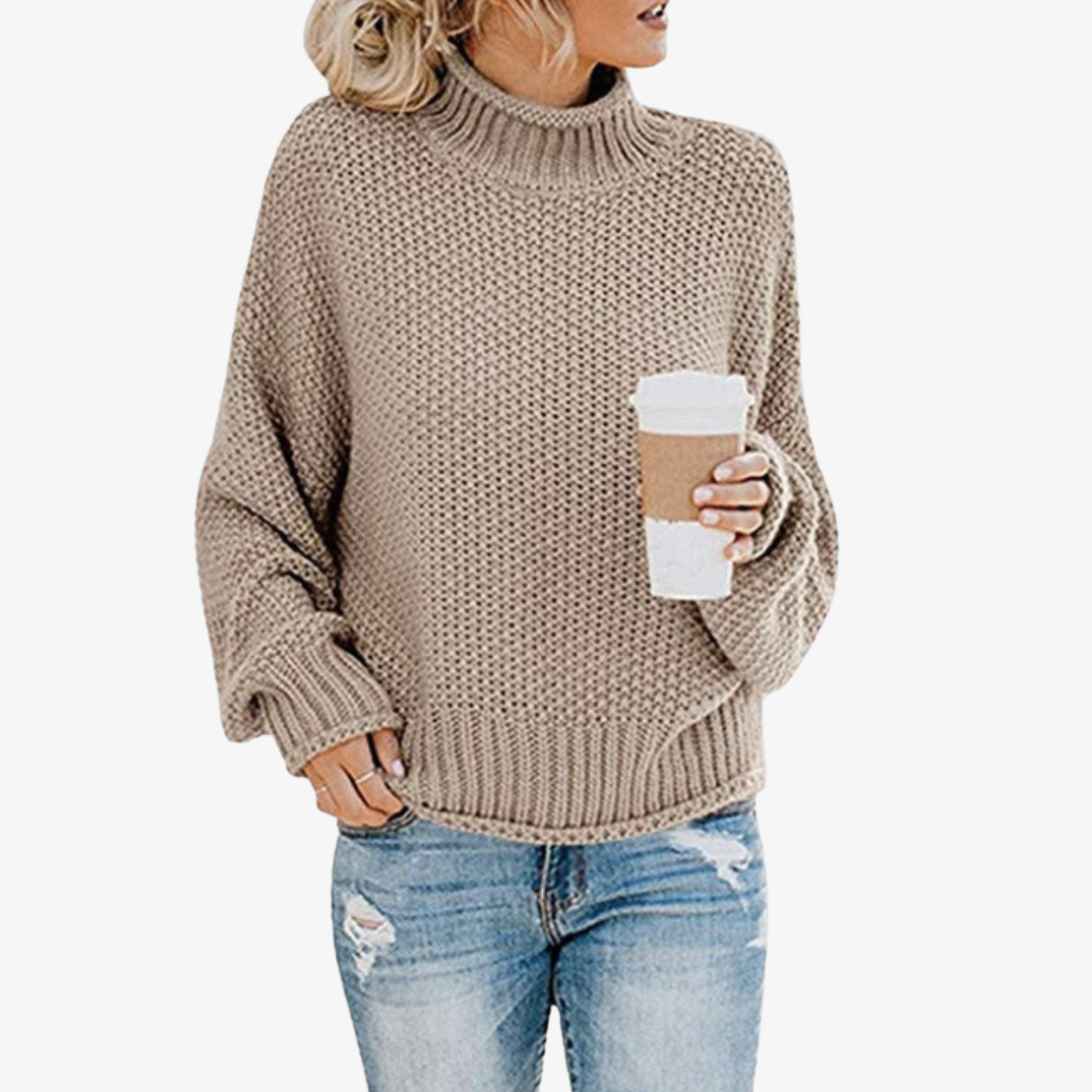 Hazel | Women’s Knit Turtleneck Sweater