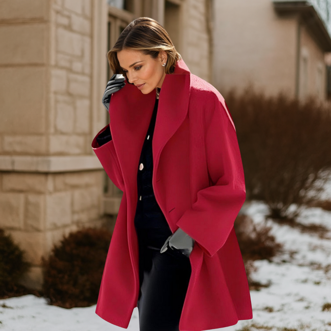 Catherine | Women’s Wool Blend Windproof Jacket