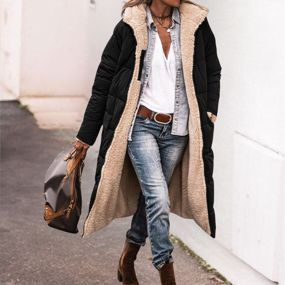 Margaret | Women’s Reversible Long Coat