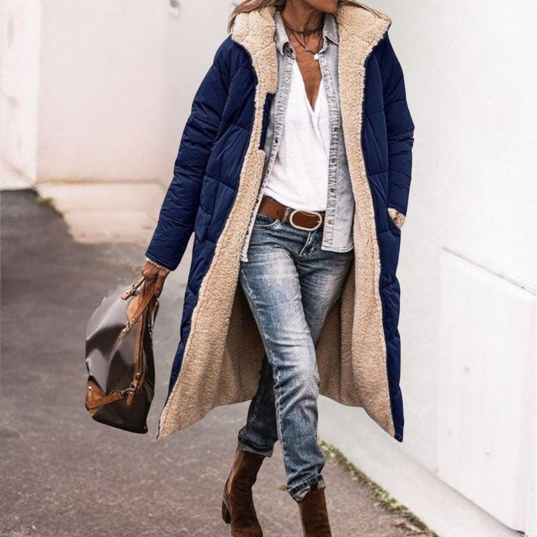 Margaret | Women’s Reversible Long Coat
