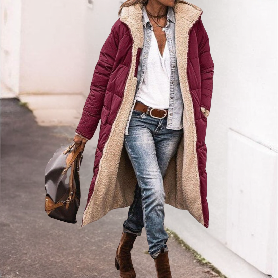 Margaret | Women’s Reversible Long Coat