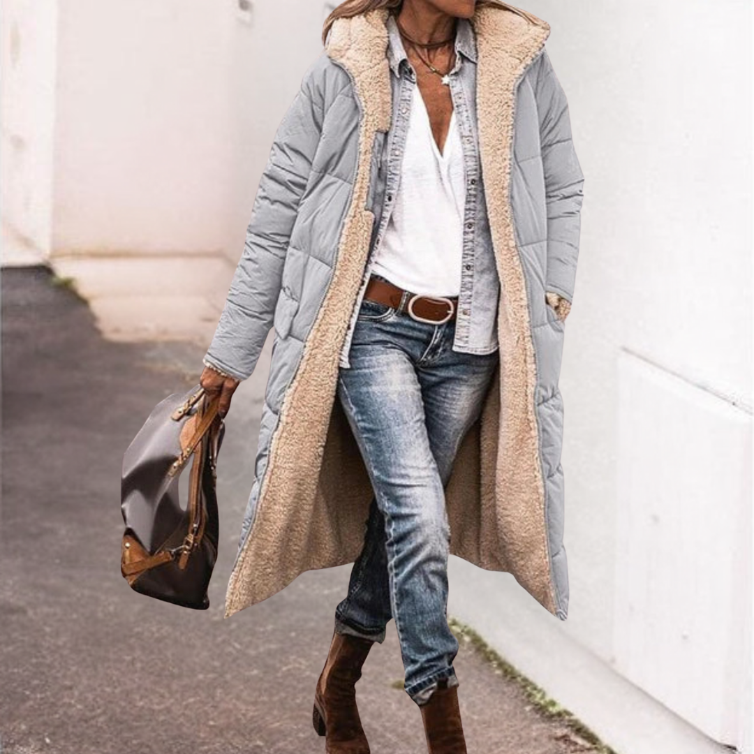 Margaret | Women’s Reversible Long Coat