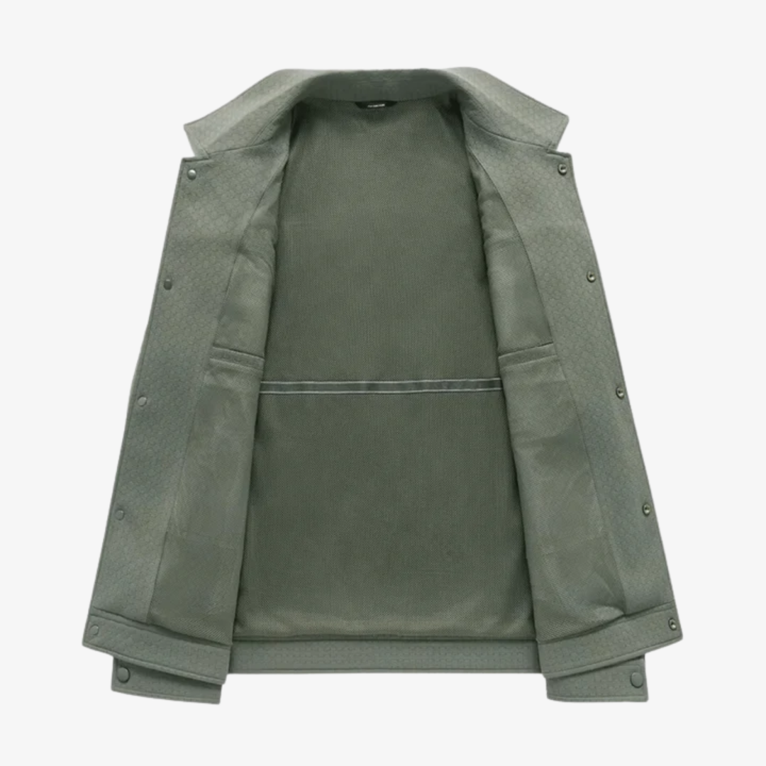 Samuel | Men’s Vintage Textured Cotton Knit Jacket