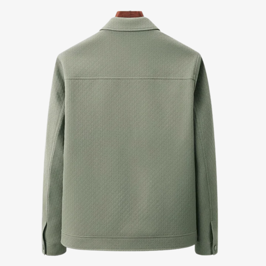 Samuel | Men’s Vintage Textured Cotton Knit Jacket
