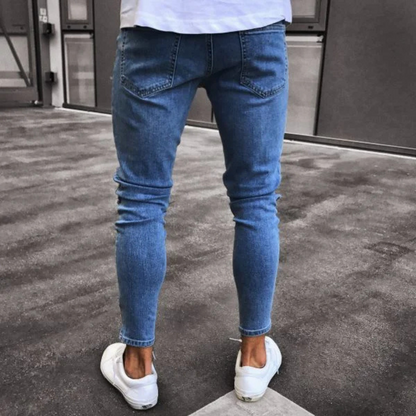 Dether | Men’s Distressed Ripped Jeans
