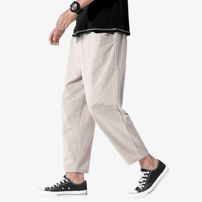 River | Men’s Cotton-Linen Drawstring Pants