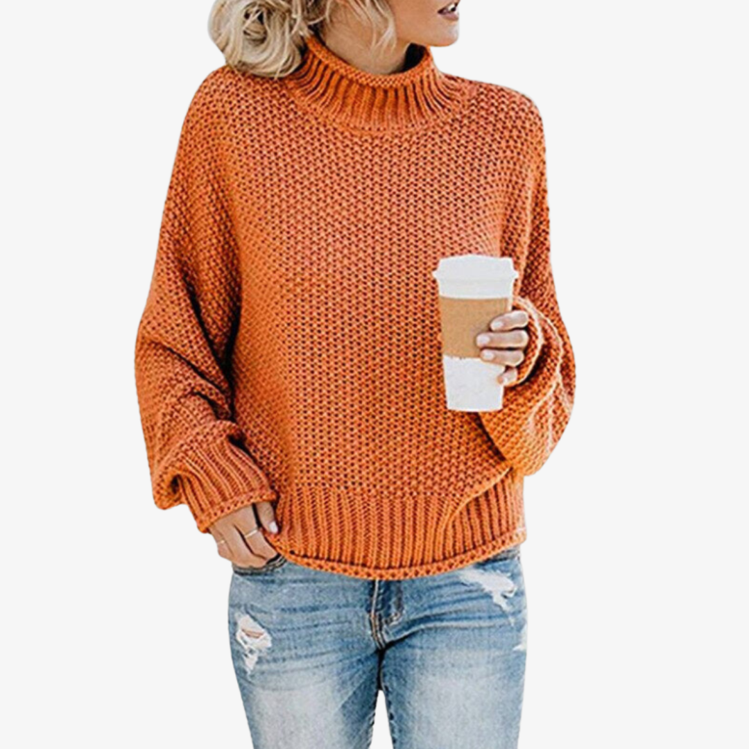 Hazel | Women’s Knit Turtleneck Sweater