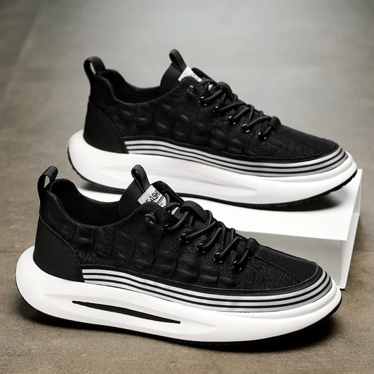 Steven | Men’s Scaled Fabric Sneakers