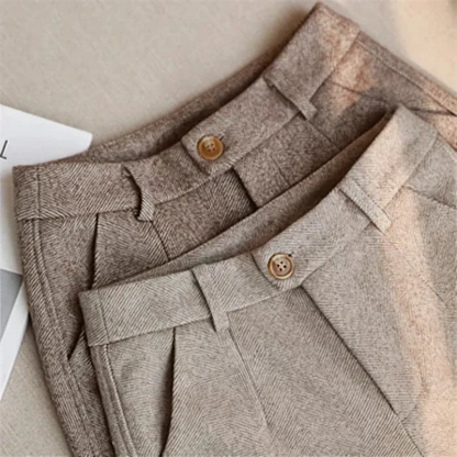Roger | Men’s Herringbone Trousers