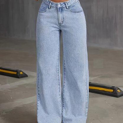 Sabrina | Women’s High-Waisted Wide-Leg Denim