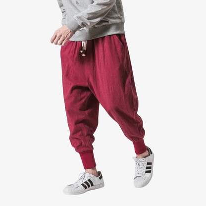 Paolo | Men’s Japanese-Inspired Cotton Pants