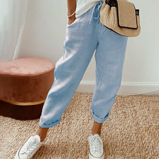 Pamela | Women’s Elegant Cotton Pants