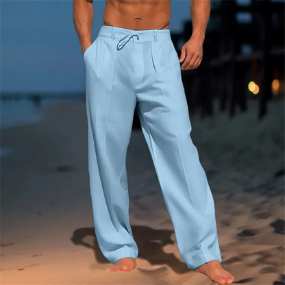 Simon | Men’s Cotton Summer Trousers