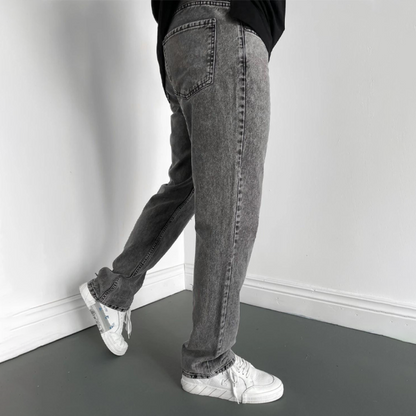 Junrey | Men’s Vintage Straight Wide Leg Jeans