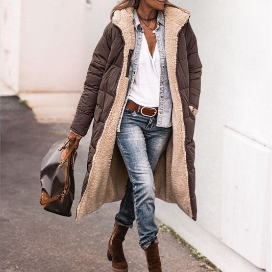 Margaret | Women’s Reversible Long Coat