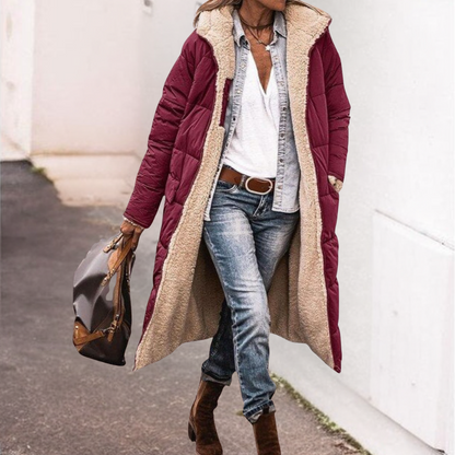 Margaret | Women’s Reversible Long Coat