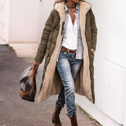 Margaret | Women’s Reversible Long Coat