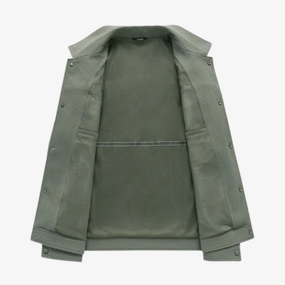 Samuel | Men’s Vintage Textured Cotton Knit Jacket